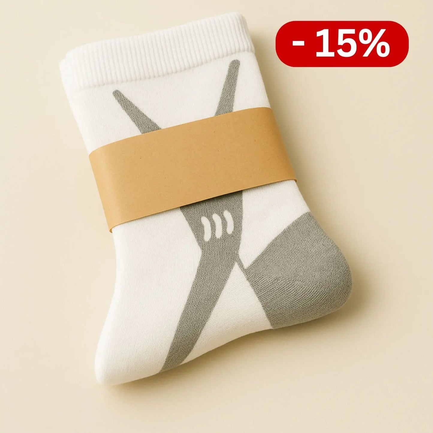 Mevery – Compression Socks (White)